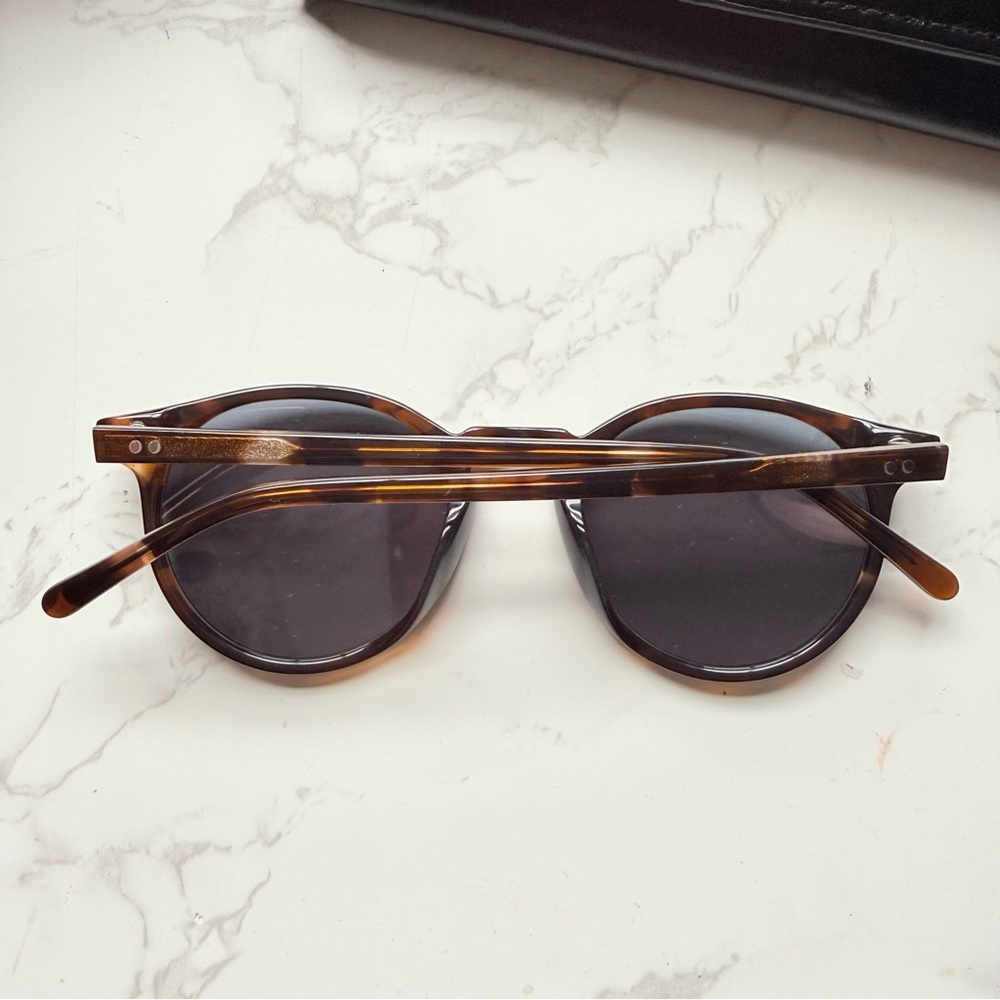 NEW Italic Round Brown Tortoise Sunglasses - Picture 5 of 10